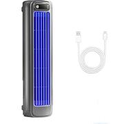 Mamolys Cooling Ace, Shirem Cooling Ace, Breezamax, BrizaAir Cooler, Silenzioso tre velocità del vento, BrizaAC portatile, ricaricabile, adatto per camera da letto, ufficio (grigio)