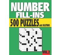 Mams Puzzlebooks Number Fill-Ins (Tascabile)
