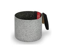 Mamù Bollilatte Alluminio antiaderente (12cm) JANET 2.0 Grigio pietra