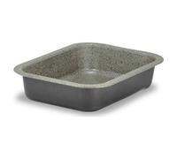 Mamù Lasagnera Alluminio antiaderente (25x18cm) HAPPY STONE Grigio pietra