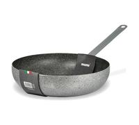 Mamù Padella Alluminio antiaderente Saltapasta (34cm) JANET 2.0 Grigio pietra
