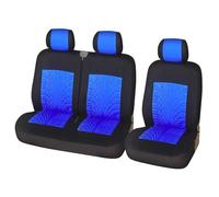 MAMXVKVZEU 2 + 1 Coprisedile Auto Universale Per Mercedes Per Sprinter Per Vito(BLU)