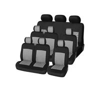 MAMXVKVZEU 2 + 1 Coprisedili Auto Protector Per VW Per Transporter LT T4 T5(Grigio 9pz)
