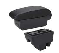 MAMXVKVZEU Accessori Per Scatola Bracciolo Dell'auto Scatola Immagazzinaggio Interna Per VW Per Polo Bracciolo per auto(B3 nero bianco 3USB)