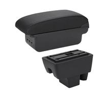 MAMXVKVZEU Accessori Per Scatola Di Immagazzinaggio Bracciolo Dell'auto Per VW Per Polo Bracciolo per auto(B2 Linea nera 3USB)
