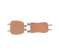 MAMXVKVZEU Cuscino Per Seggiolino Auto Traspirante Antiscivolo Per Mercedes Per Benz W221 W204 W205 W212 W213 W214(C-2PCS)