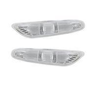 MAMXVKVZEU Indicatore di direzione a specchio Per E90 E82 E92 E46 E83 E60 Sinistra Destra Spia Di Controllo Gruppo Indicatori Laterali 63137253326 63137253325(Bianco)