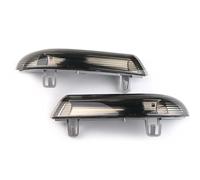 MAMXVKVZEU Indicatore di direzione a specchio Per VW Per Golf 5 Per Jetta Per Passat Per Sharan Per Lavida 1K0949101 Indicatore Di Direzione Specchietto Retrovisore(Nero affumicato)