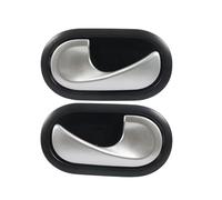 MAMXVKVZEU Maniglia interna della portiera dell'auto Per Renault Per Master MK3 2010-2020 Per Megane II 2003-2008 Per Clio Per Maniglia Interna Scenica(Argento 1 paio)