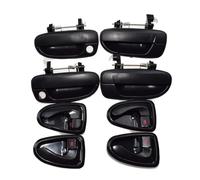 MAMXVKVZEU Nero/Cromato Interno & Esterno Maniglia Porta 8265025000 Per Hyundai Per Accent 1.6L 2000-2006(Kit nero)