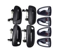 MAMXVKVZEU Nero/Cromato Interno & Esterno Maniglia Porta 8265025000 Per Hyundai Per Accent 1.6L 2000-2006(Chrome Kit)