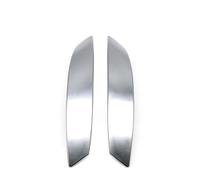 MAMXVKVZEU per B&MW Z4 E85 E86 2002-2008 LHD RHD Left Right Hand Driver in Fibra di Carbonio Interno Porta Pull Handle Cover Trim(Polished Silver Set)