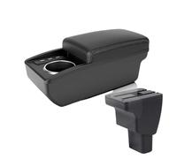 MAMXVKVZEU Per Hyundai I10 Auto Bracciolo Interno Scatola Di Immagazzinaggio Accessori Bracciolo per auto(B3 linea bianca 6 usb)