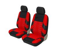 MAMXVKVZEU Per Nissan Per Teana Coprisedile Auto Protector Universale(2 pezzi rossi)