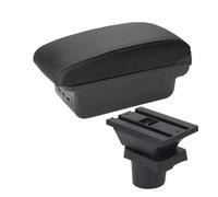 MAMXVKVZEU Per Seat Per Mii Bracciolo Scatola Auto Bracciolo Consolle Scatola Immagazzinaggio Accessori Portabicchieri Bracciolo per auto(B2 Linea nera 3USB)