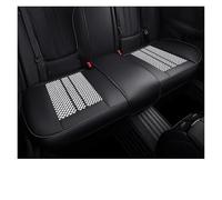 MAMXVKVZEU Per VW ID.4 Coprisedili In Pelle Auto Cuscino Protezione(Black White Only Rear Seat)