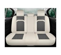 MAMXVKVZEU Per VW Per Jetta Per Polo 9N Berlina 6R Per Touareg Per Passat B5 B6 B8 Per Golf 7 Per Tiguan Lino Coprisedile Auto(Beige Grey Rear)