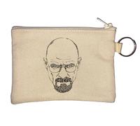 Man Angry Portachiavi Portamonete Beige