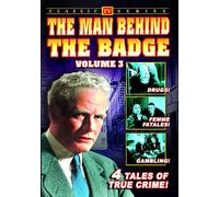 Man Behind The Badge - Volume 3 (DVD) Gregory Walcott Linda Stirling Denver Pyle