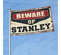 Man Cabe Decor Beware Of Stanley Flag Men Stuff Strane Bandiere (30 x 45 cm)