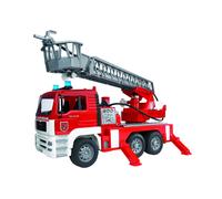 MAN Camion dei vigili del fuoco con scala girevole e pompa dell'acqua