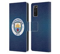 MAN CITY FC BADGE PIXEL CUSTODIA COVER A PORTAFOGLIO PER SAMSUNG TELEFONI 1