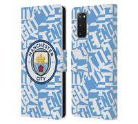 MAN CITY FC GRAFICI CUSTODIA COVER A PORTAFOGLIO IN PELLE PER SAMSUNG TELEFONI 1