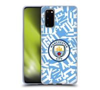 MAN CITY FC GRAFICI CUSTODIA COVER MORBIDA IN GEL PER SAMSUNG TELEFONI 1