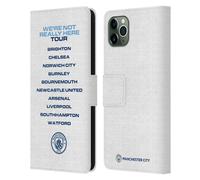 MAN CITY FC WE'RE NOT REALLY HERE CUSTODIA COVER A PORTAFOGLIO PER APPLE iPHONE