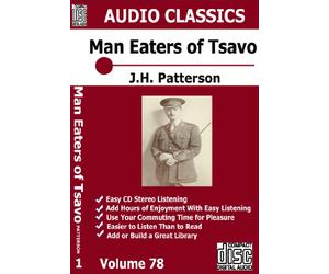 Man Eaters of Tsavo 5-Cd Unabridged Audio Set - J.H. Patterson