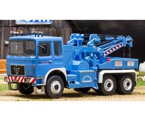 Man F 8 26.281 Bluegrey Camion Truck 1:43 Model IXO MODEL