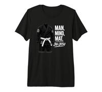 Man Mind Mat Jiu-Jitsu Filosofia Maglietta Premium
