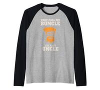 Man Nennt Mich Buncle der Beste Onkel (l'Uomo Non ha Bisogno Maglia con Maniche Raglan