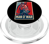 Man O' War Horse, Corsa di cavalli, Del Mar, Santa Anita, Cavalli PopSockets PopGrip per MagSafe