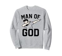 Man of God Dab for Christian Dad Father’s Day Felpa