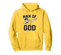 Man of God Dab for Christian Dad Father’s Day Felpa con Cappuccio