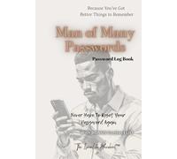Man of Many Passwords: Password Log Book