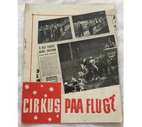 Man on a Tightrope Fredric March Terry Moore Grahame 1953 programma cinematog...