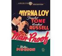 Man-Proof DVD (1938) Myrna Loy , Franchot Tono, Rosalind Russell, Walter Pidgeon