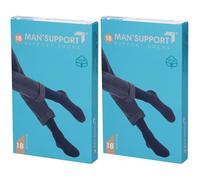 Man Support 18 Cotone Gambaletto 18 Blu 2 2x1 St