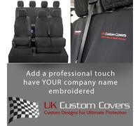 Man Tge Furgone 2020 + su Misura Anteriore E Post. Seat Copertura Inc.Ricamo 587