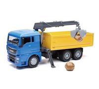 MAN TGX DUMP TRUCK WITH CRANE SCALA 1:18