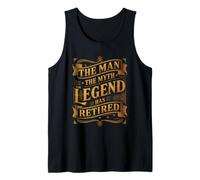 Man The Myth Legend ha ritirato Il veterano della Pensione Canotta