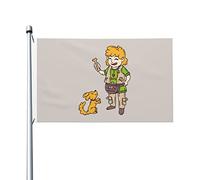 Man Training A Dog Bandiera Di Benvenuto Doppia Faccia Bandiera Da Cortile Durevole Bandiere Da Giardino 90X150Cm Per Patio Interni Festival