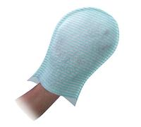 MAN1000 Manopola Presaponata Monouso per Il Lavaggio della Pelle, Impregnata di Sapone Neutro, Non necessità di Risciacquo Dopo l'utilizzo, Confezione 20 Pezzi