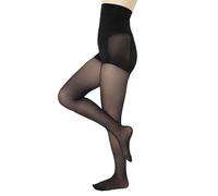 MANA MANA Collant A Compressione Da Donna - Compressione Modellante Leggera Per Migliorare La Figura, Controllo Della Pancia, Sollevamento Dei Glutei - Perfetti Per Tutte Le Occasioni, Nero, L/XL
