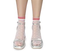 MANA MANA Pop Socks Donna Caviglia - Calzini Trasparenti Eleganti E Comodi Design Originale Pazzo Divertente Adatti A Tutti I Vestiti Ogni Occasione Made In Italy