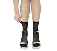 MANA MANA Pop Socks Donna Caviglia - Calzini Trasparenti Eleganti E Comodi Design Originale Pazzo Divertente Adatti A Tutti I Vestiti Ogni Occasione Made In Italy