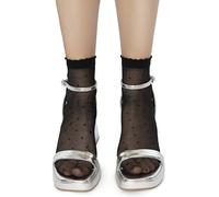 MANA MANA Pop Socks Donna Caviglia - Calzini Trasparenti Eleganti E Comodi Design Originale Pazzo Divertente Adatti A Tutti I Vestiti Ogni Occasione Made In Italy