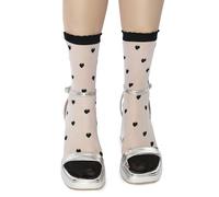 MANA MANA Pop Socks Donna Caviglia - Calzini Trasparenti Eleganti E Comodi Design Originale Pazzo Divertente Adatti A Tutti I Vestiti Ogni Occasione Made In Italy